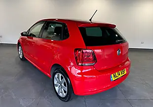Used 2014 Volkswagen Polo Match Edition Red - Interior and Exterior details 5