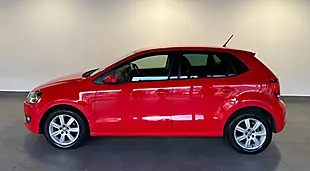 Used 2014 Volkswagen Polo Match Edition Red - Interior and Exterior details 6