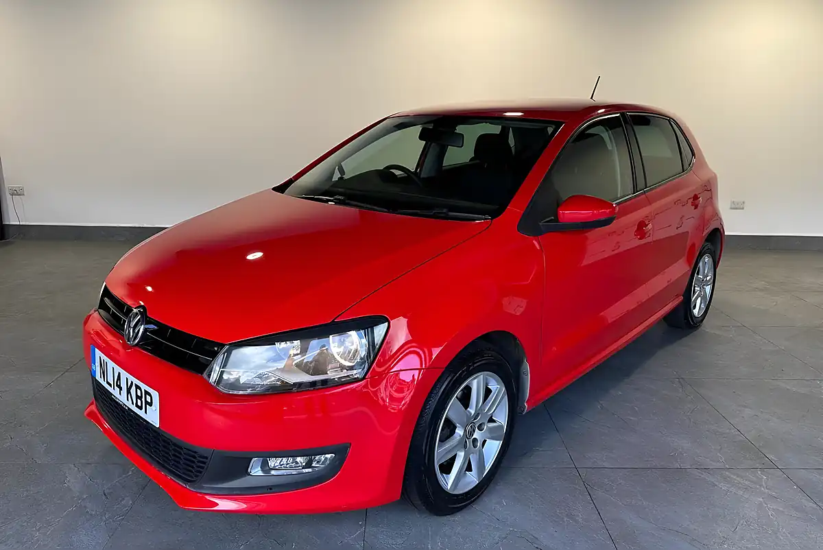Used 2014 Volkswagen Polo Match Edition Red - Interior and Exterior details 7