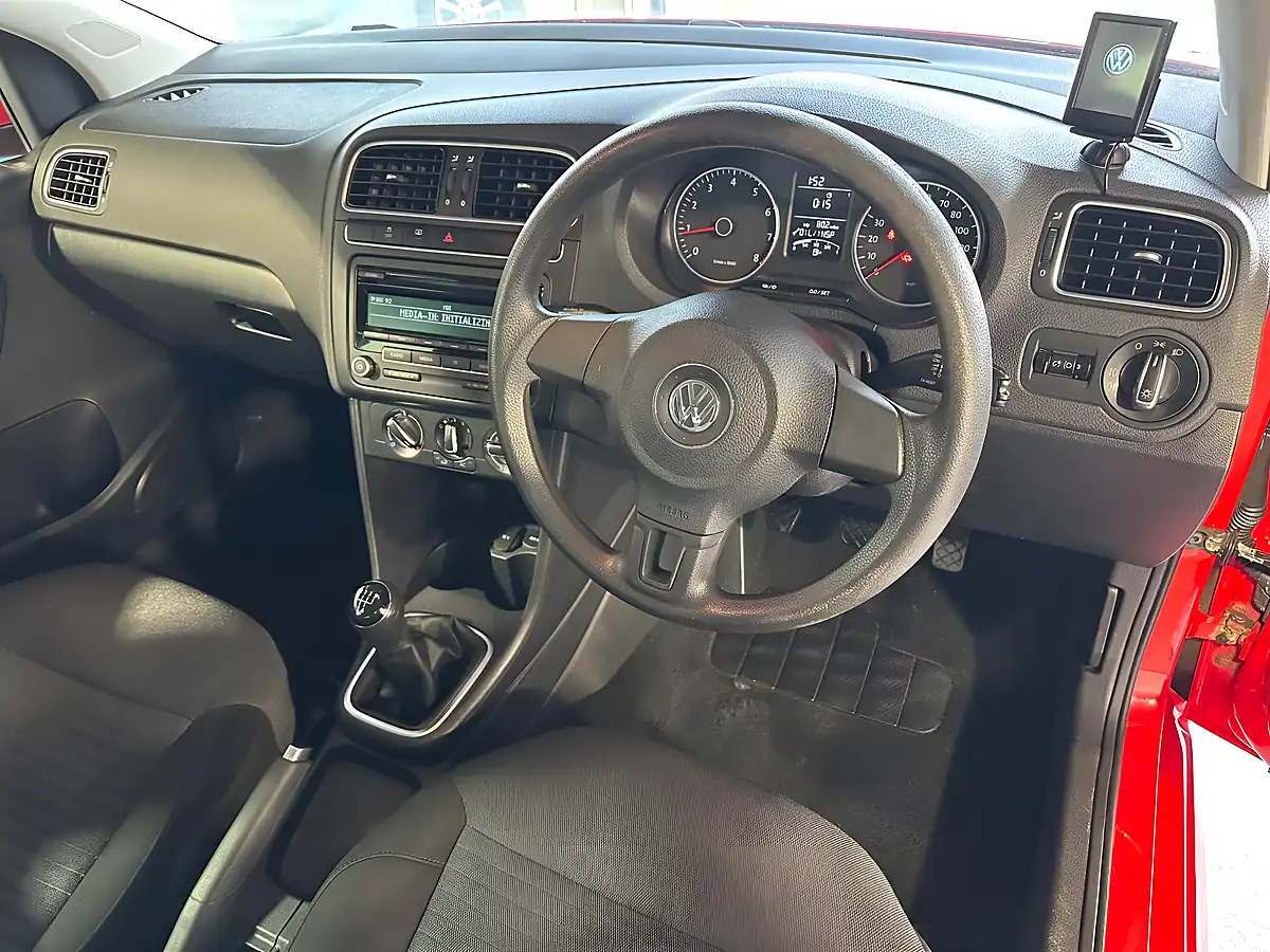 Used 2014 Volkswagen Polo Match Edition Red - Interior and Exterior details 9
