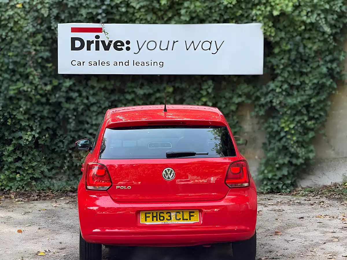 Used 2014 Volkswagen Polo Match Edition Red - Interior and Exterior details 4