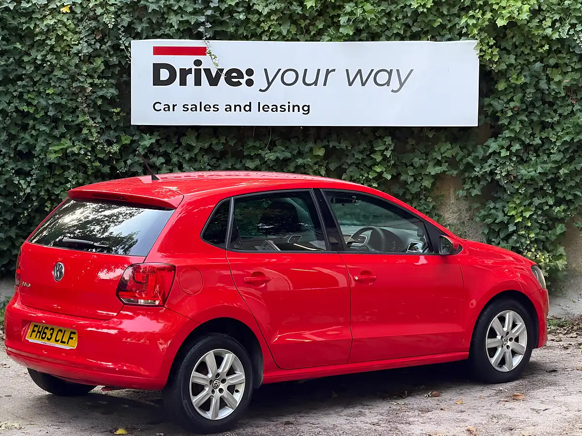Used 2014 Volkswagen Polo Match Edition Red - Interior and Exterior details 5