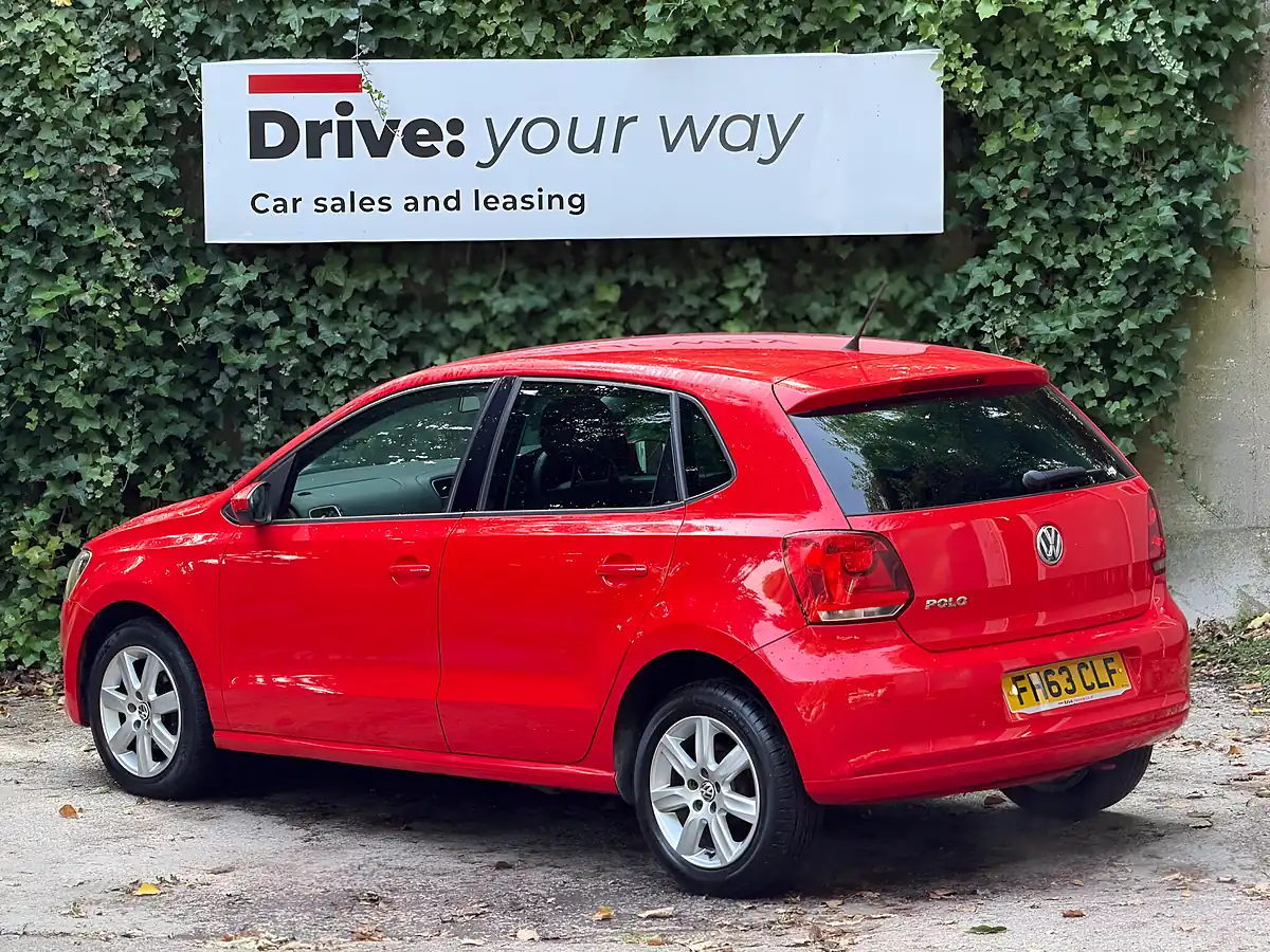Used 2014 Volkswagen Polo Match Edition Red - Interior and Exterior details 6