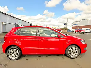 Used 2014 Volkswagen Polo Match Edition Red - Interior and Exterior details 10