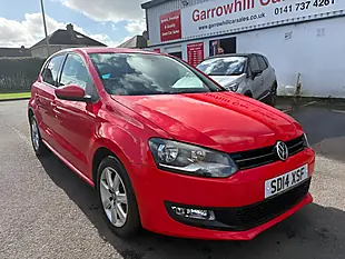 Used 2014 Volkswagen Polo Match Edition Red - Interior and Exterior details 3