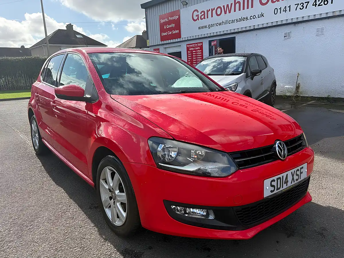 Used 2014 Volkswagen Polo Match Edition Red - Interior and Exterior details 3