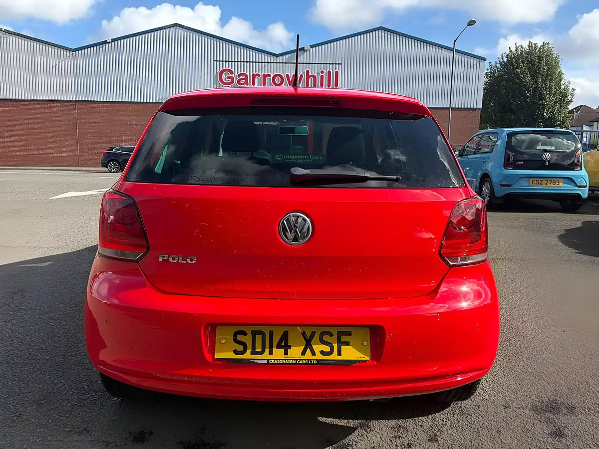 Used 2014 Volkswagen Polo Match Edition Red - Interior and Exterior details 5