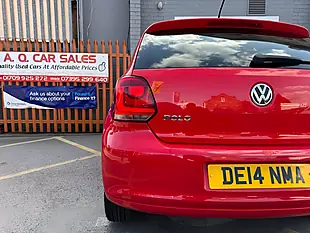 Used 2014 Volkswagen Polo Match Edition Red - Interior and Exterior details 15