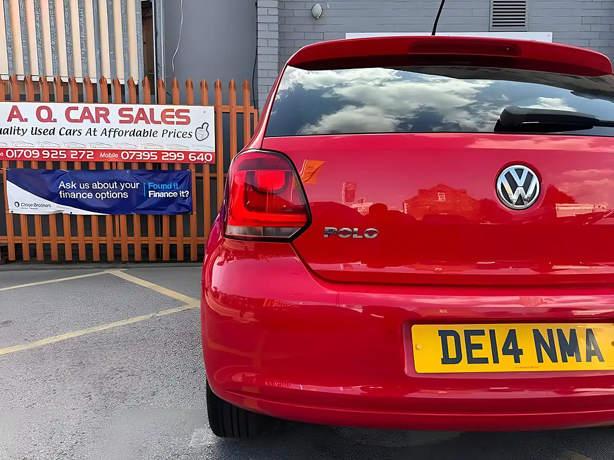 Used 2014 Volkswagen Polo Match Edition Red - Interior and Exterior details 15
