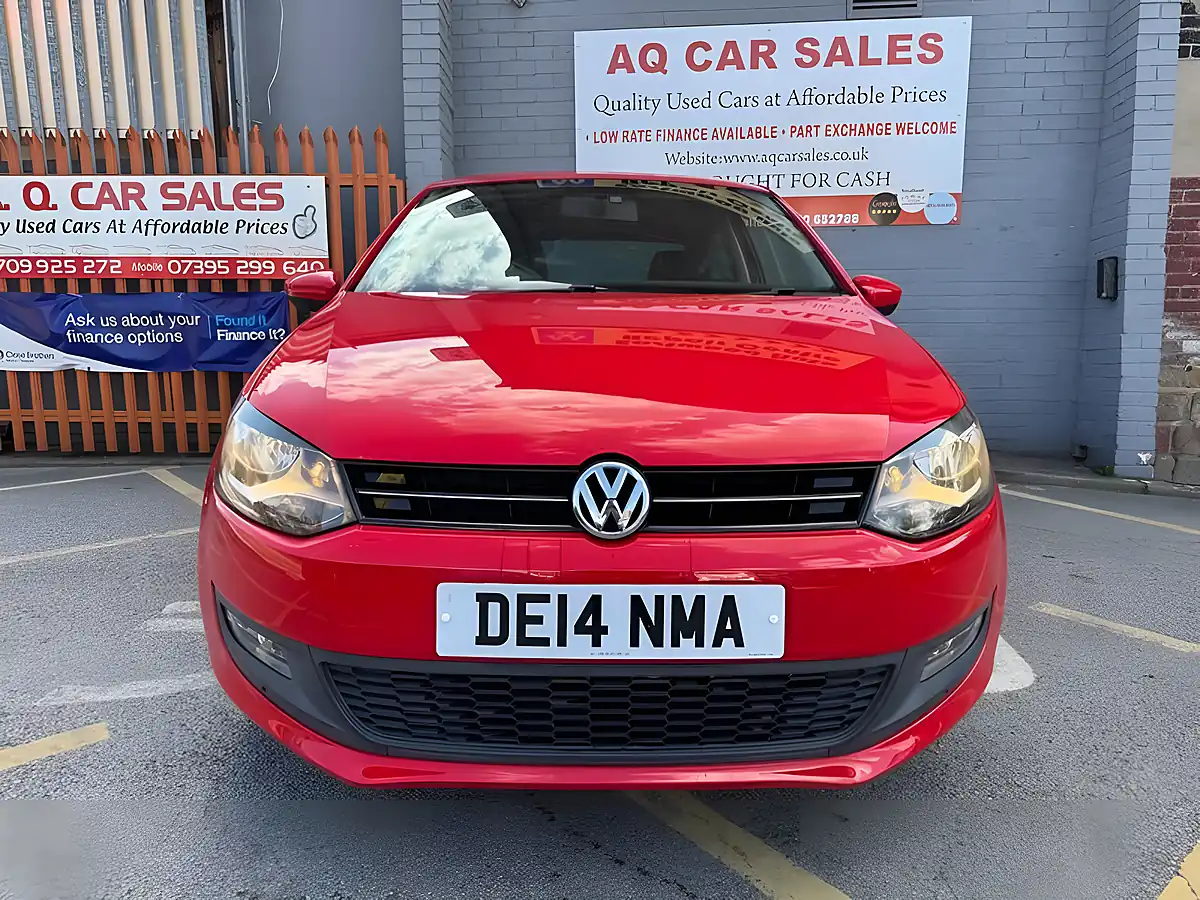 Used 2014 Volkswagen Polo Match Edition Red - Interior and Exterior details 2
