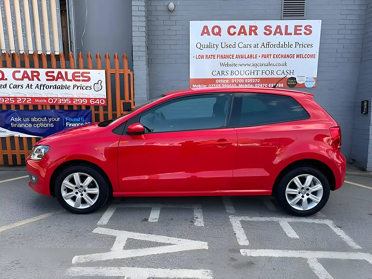 Used 2014 Volkswagen Polo Match Edition Red - Interior and Exterior details 4