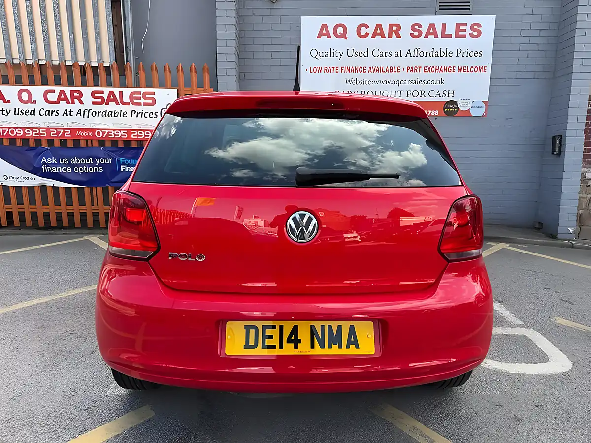 Used 2014 Volkswagen Polo Match Edition Red - Interior and Exterior details 6