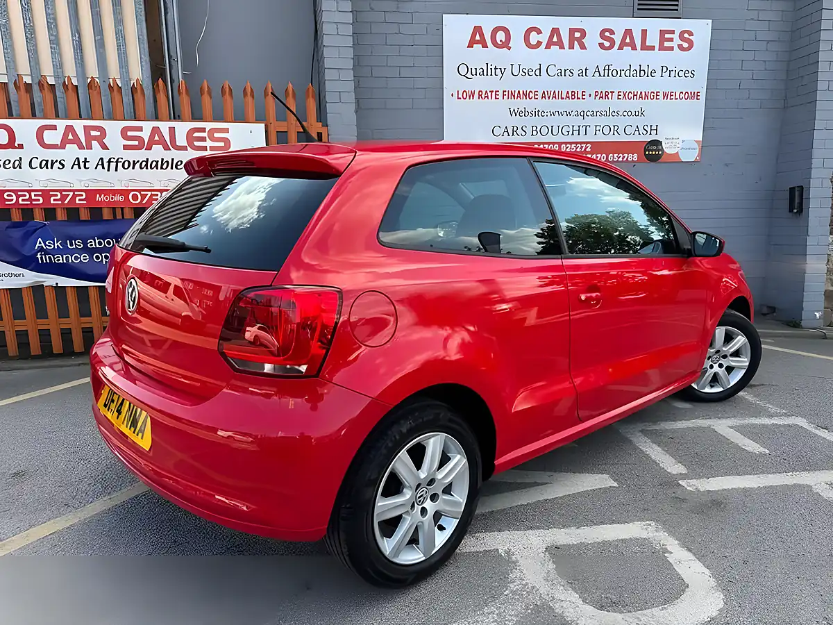 Used 2014 Volkswagen Polo Match Edition Red - Interior and Exterior details 7