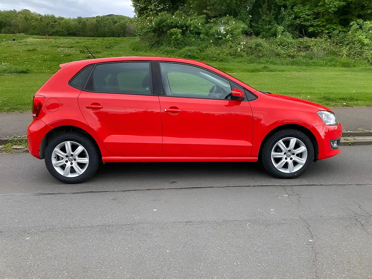 Used 2014 Volkswagen Polo Match Edition Red - Interior and Exterior details 2