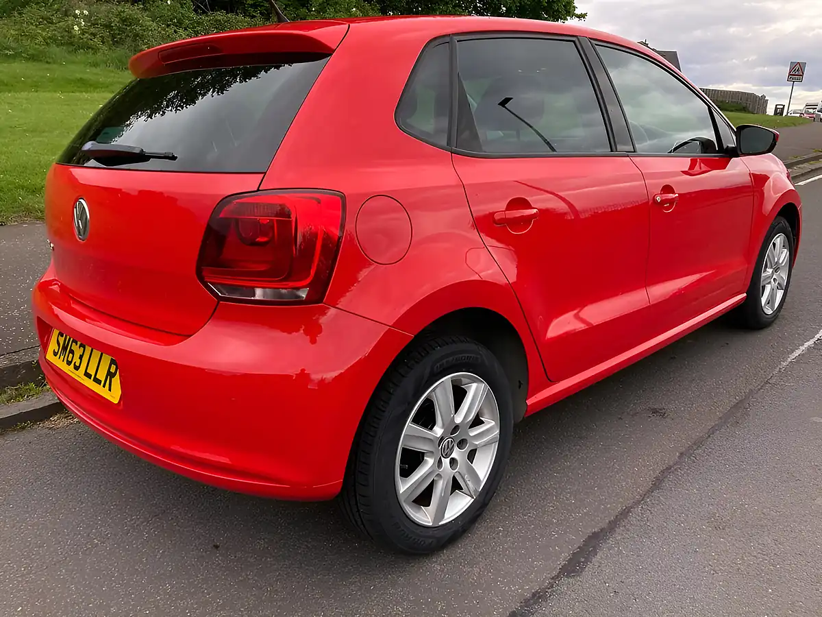 Used 2014 Volkswagen Polo Match Edition Red - Interior and Exterior details 3