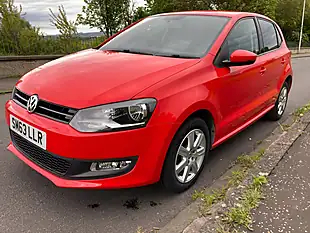 Used 2014 Volkswagen Polo Match Edition Red - Interior and Exterior details 7