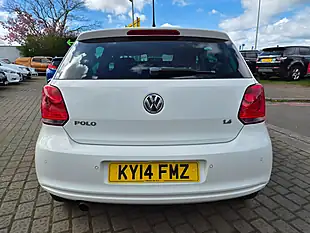 Used 2014 Volkswagen Polo Match Edition White - Interior and Exterior details 5