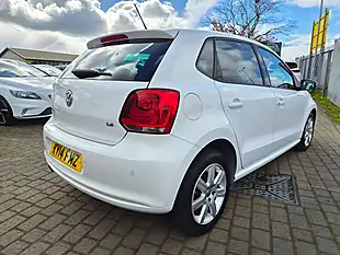 Used 2014 Volkswagen Polo Match Edition White - Interior and Exterior details 6