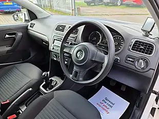 Used 2014 Volkswagen Polo Match Edition White - Interior and Exterior details 8