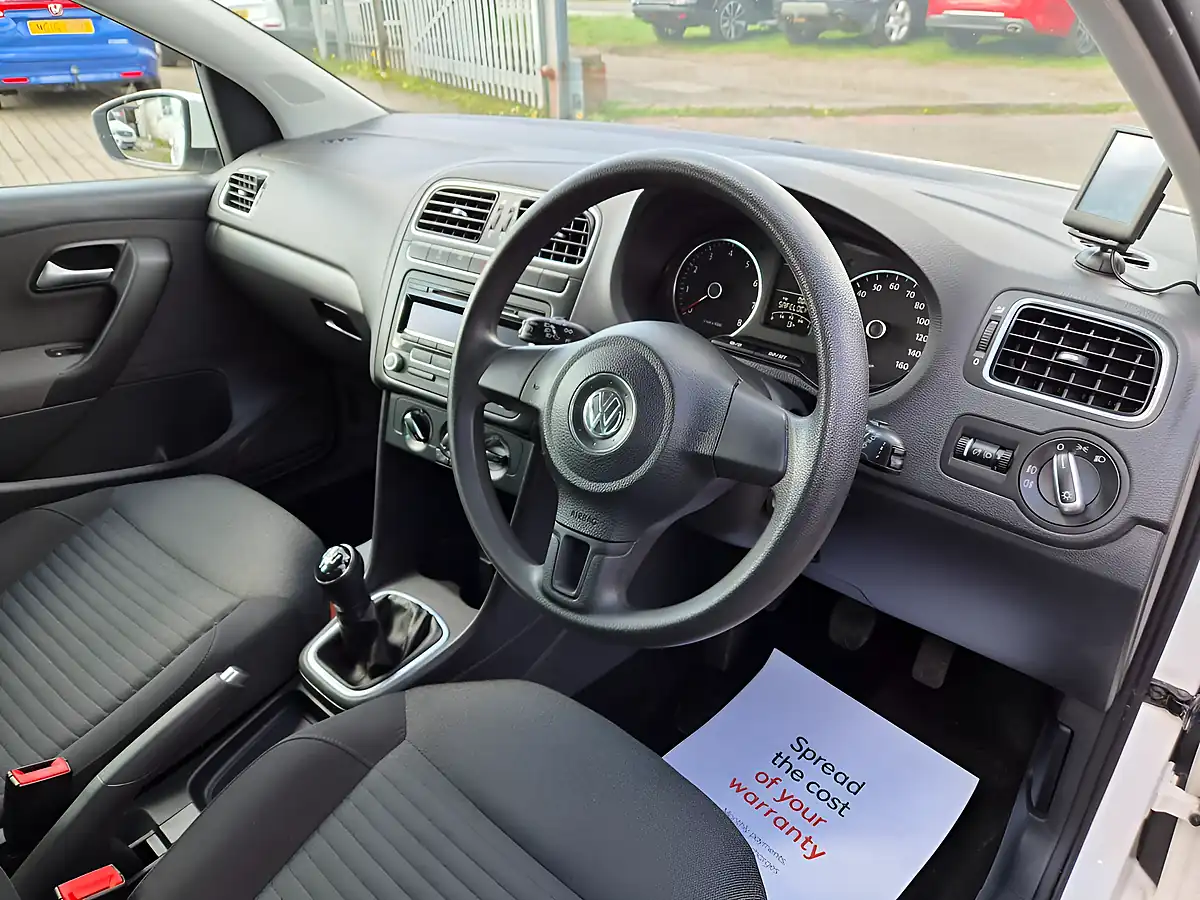 Used 2014 Volkswagen Polo Match Edition White - Interior and Exterior details 8