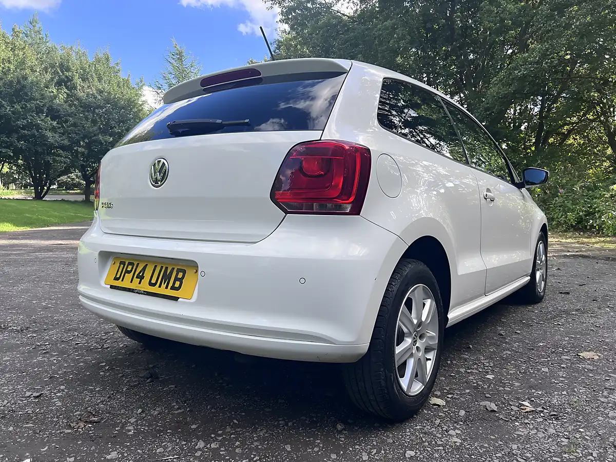 Used 2014 Volkswagen Polo Match Edition White - Interior and Exterior details 10
