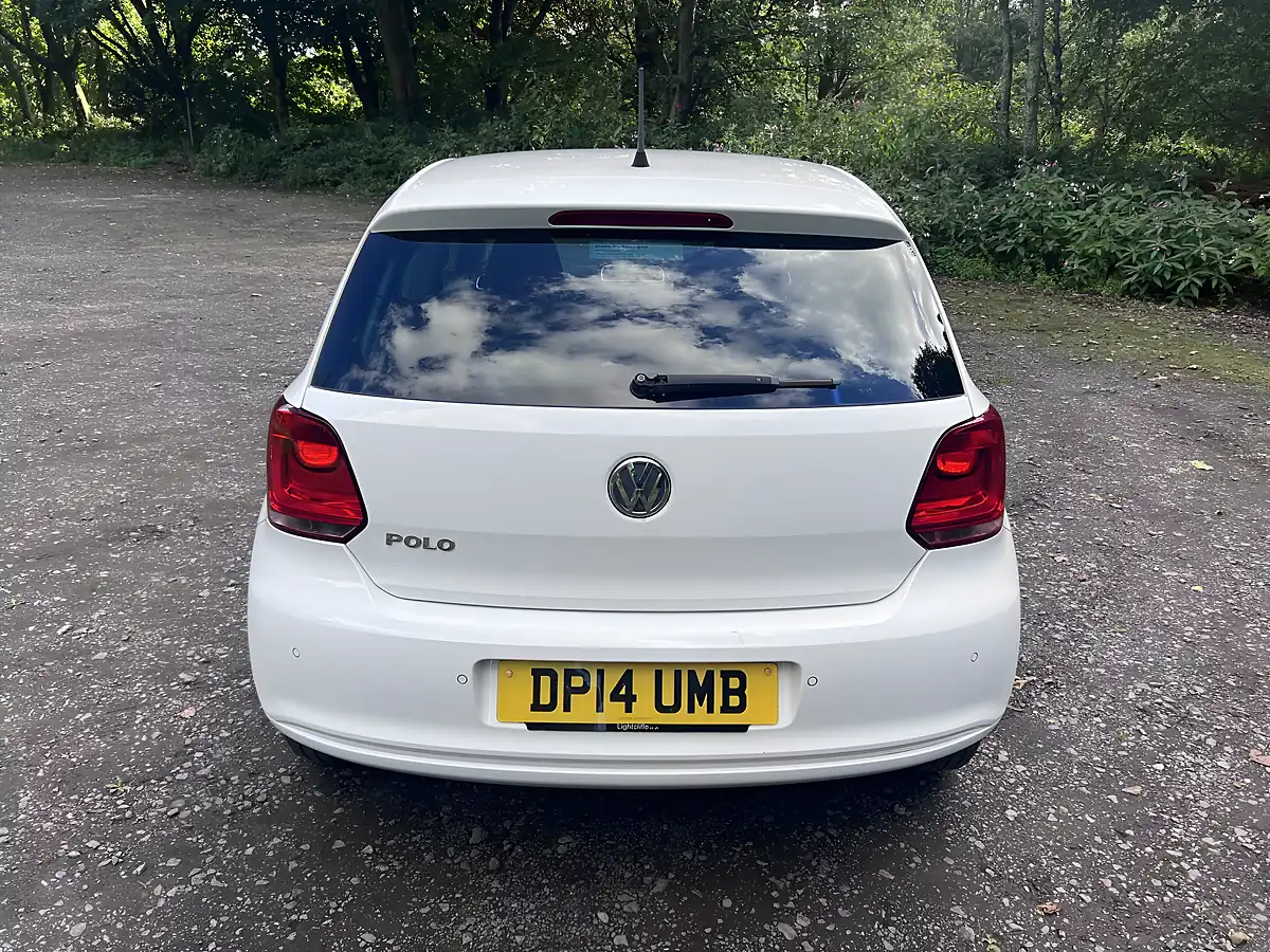 Used 2014 Volkswagen Polo Match Edition White - Interior and Exterior details 5