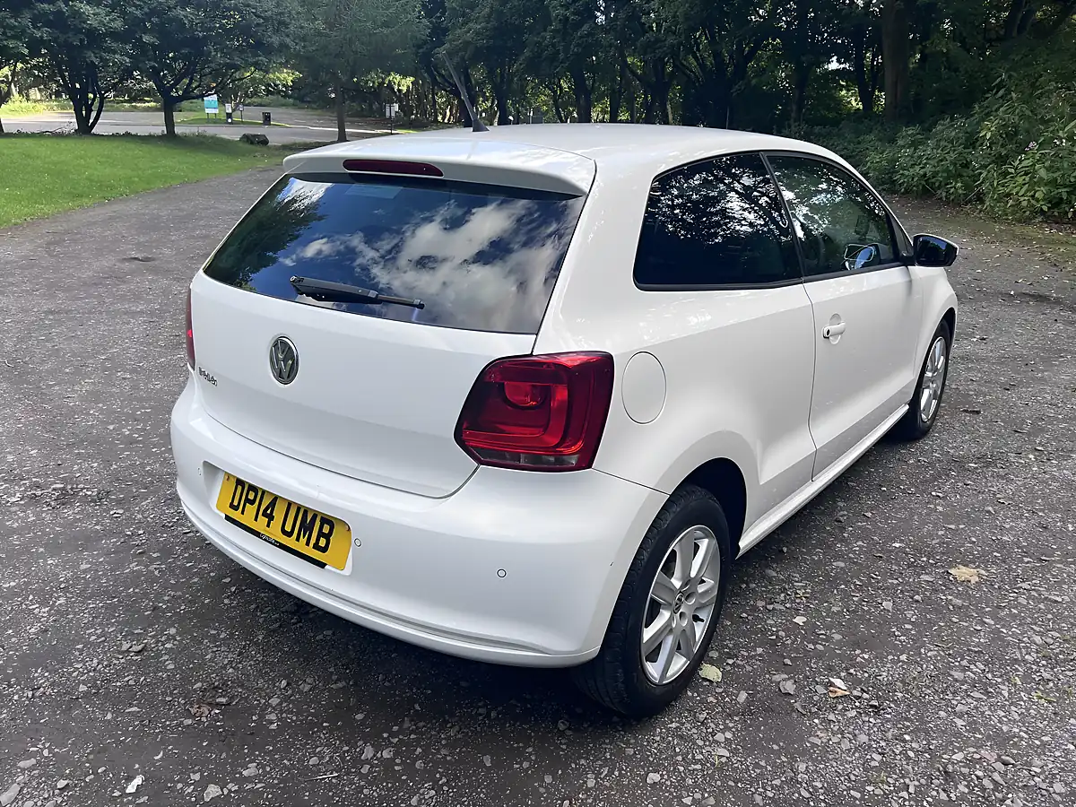 Used 2014 Volkswagen Polo Match Edition White - Interior and Exterior details 6