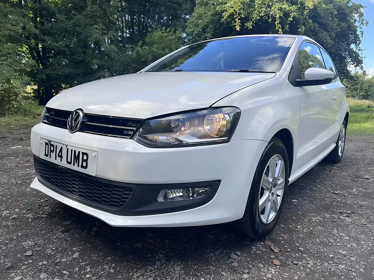 Used 2014 Volkswagen Polo Match Edition White - Interior and Exterior details 9