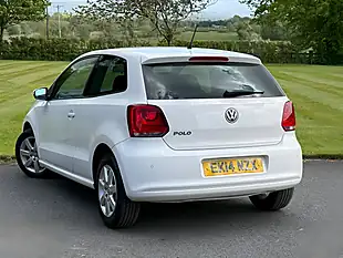 Used 2014 Volkswagen Polo Match Edition White - Interior and Exterior details 5