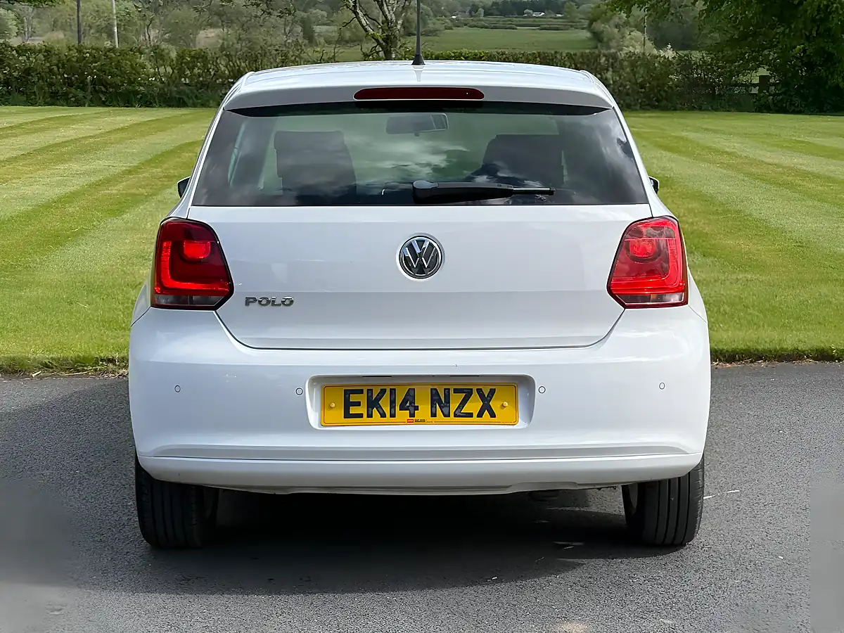 Used 2014 Volkswagen Polo Match Edition White - Interior and Exterior details 6