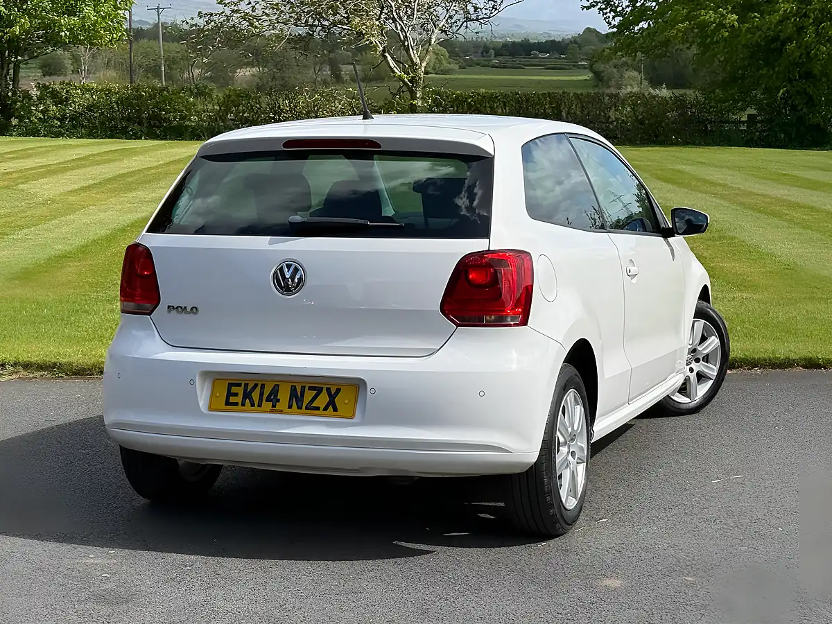 Used 2014 Volkswagen Polo Match Edition White - Interior and Exterior details 7