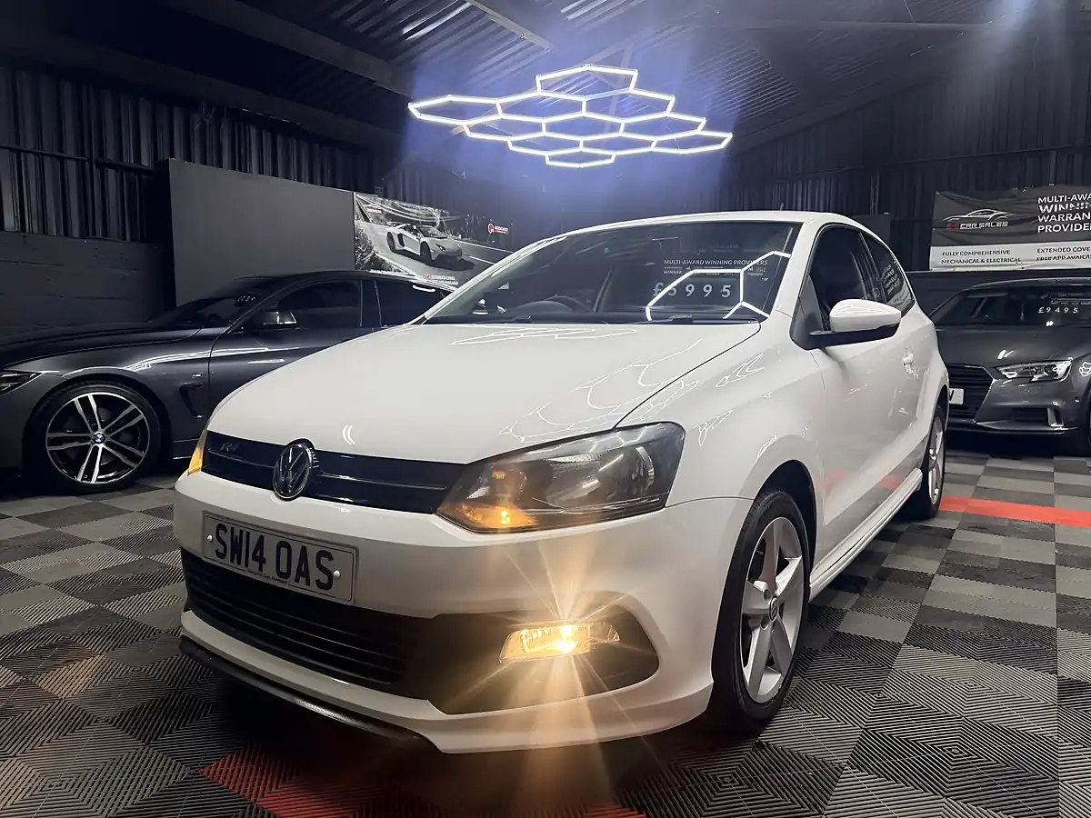 Used 2014 Volkswagen Polo R-Line Style White - Interior and Exterior details 6