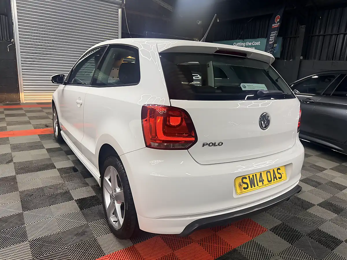 Used 2014 Volkswagen Polo R-Line Style White - Interior and Exterior details 8