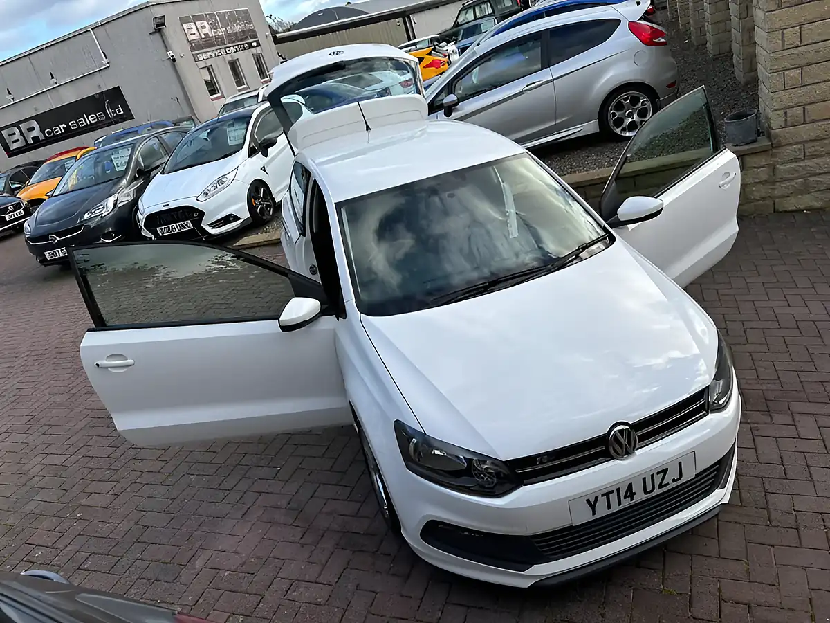 Used 2014 Volkswagen Polo R-Line Style White - Interior and Exterior details 18