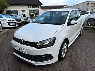Used 2014 Volkswagen Polo R-Line Style White - Interior and Exterior details 4