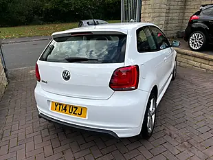 Used 2014 Volkswagen Polo R-Line Style White - Interior and Exterior details 9