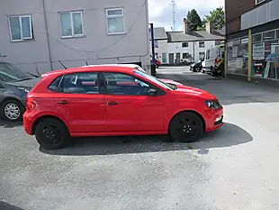 Used 2014 Volkswagen Polo Red - Interior and Exterior details 3