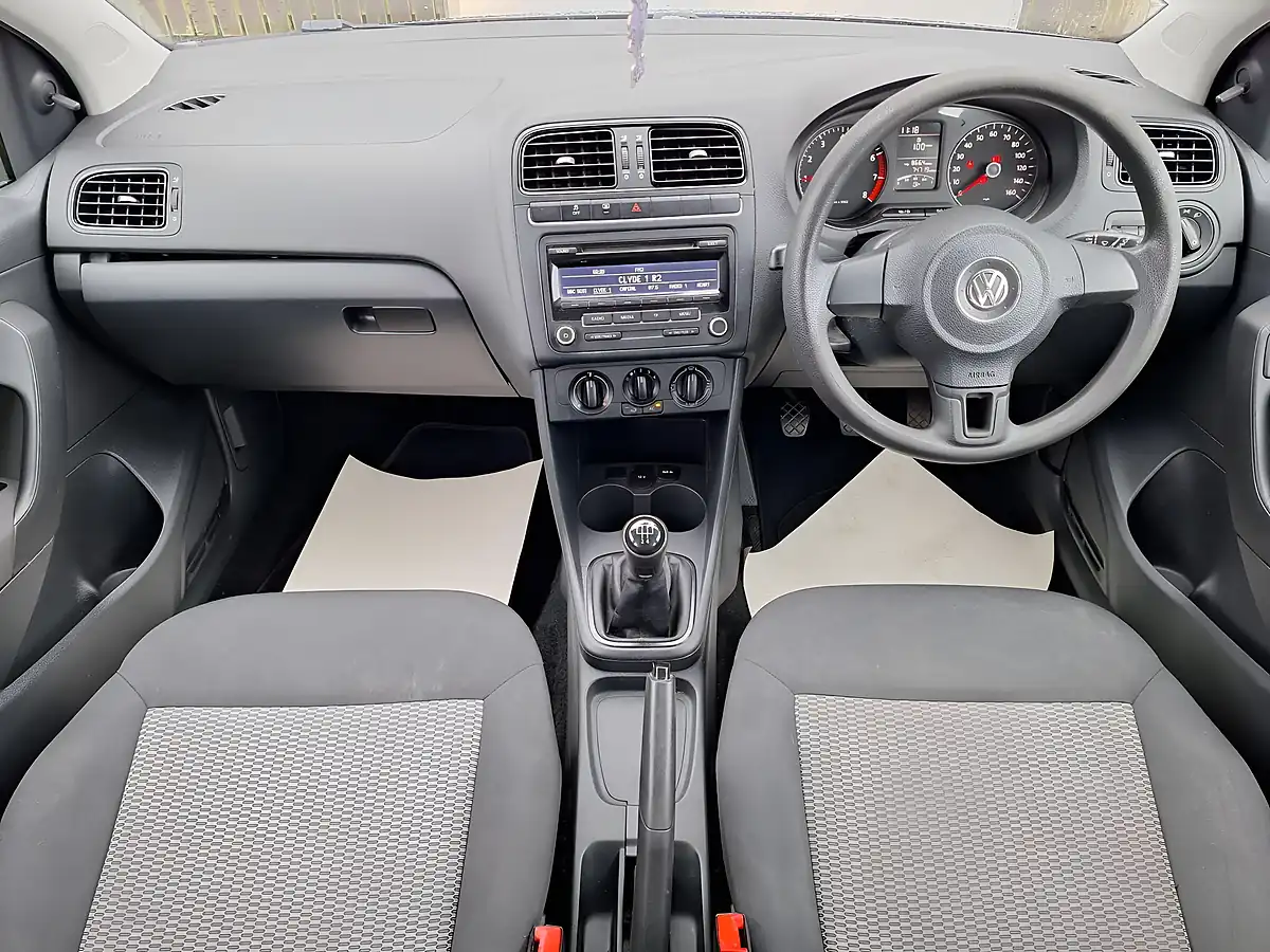 Used 2014 Volkswagen Polo S Black - Interior and Exterior details 10