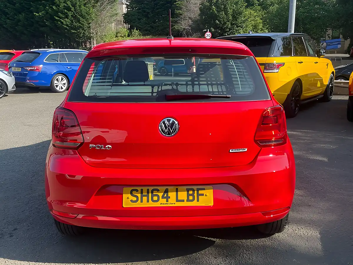Used 2014 Volkswagen Polo S Red - Interior and Exterior details 5
