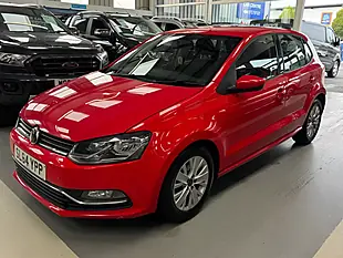 Used 2014 Volkswagen Polo Se Bluemotion Tech Red - Interior and Exterior details 6