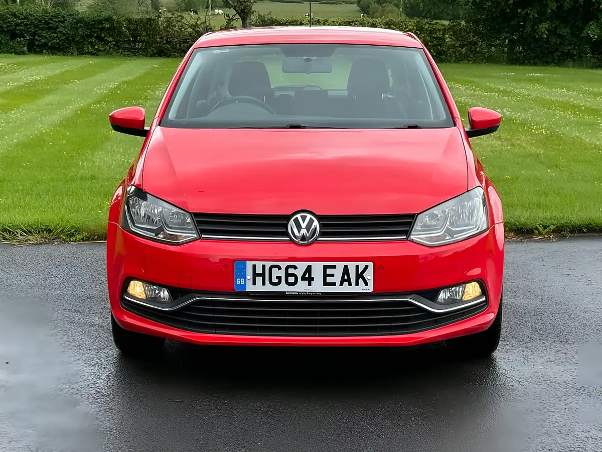 Used 2014 Volkswagen Polo Se Red - Interior and Exterior details 2