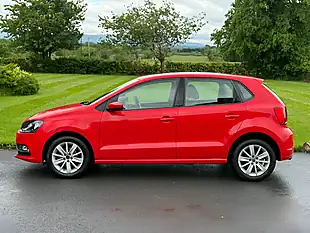 Used 2014 Volkswagen Polo Se Red - Interior and Exterior details 4