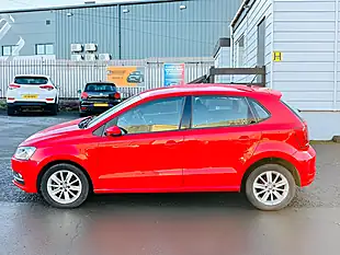 Used 2014 Volkswagen Polo Se Red - Interior and Exterior details 15