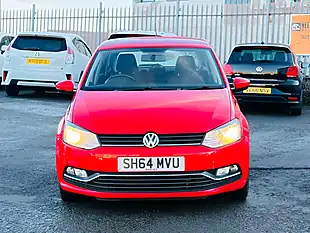 Used 2014 Volkswagen Polo Se Red - Interior and Exterior details 2