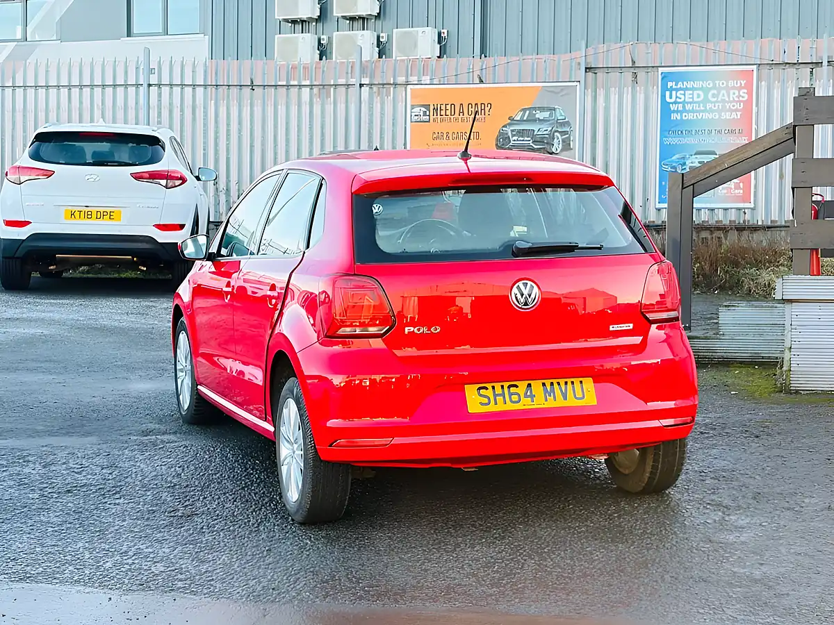 Used 2014 Volkswagen Polo Se Red - Interior and Exterior details 3