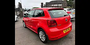 Used 2014 Volkswagen Polo Se Red - Interior and Exterior details 10