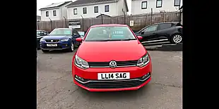 Used 2014 Volkswagen Polo Se Red - Interior and Exterior details 2