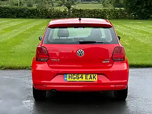 Used 2014 Volkswagen Polo Se Red - Interior and Exterior details 6