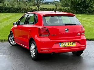 Used 2014 Volkswagen Polo Se Red - Interior and Exterior details 8