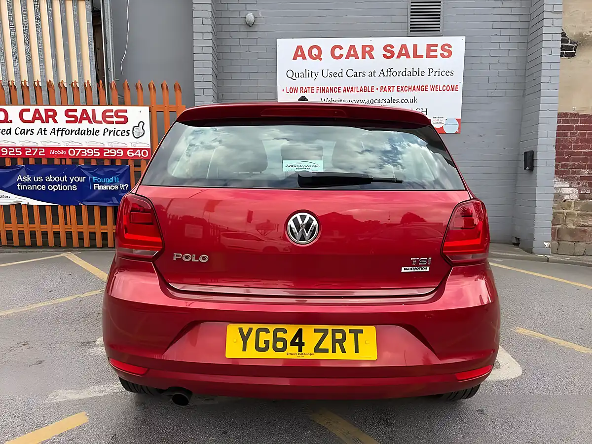 Used 2014 Volkswagen Polo Se Red - Interior and Exterior details 6